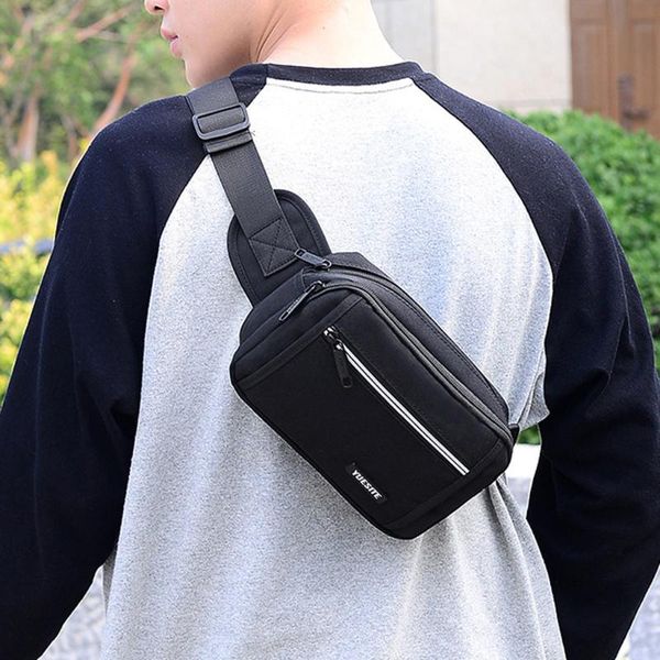 

waist bags oxford men bag casual small fanny pack male for cell phone and s travel chest
