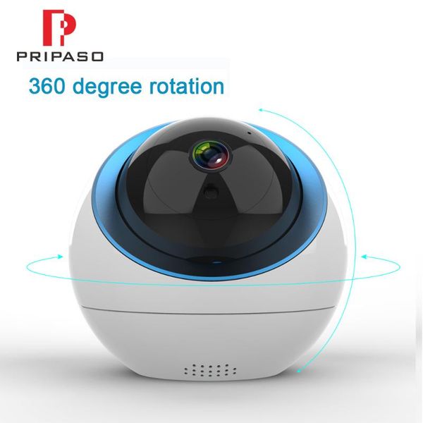 

cameras pripaso wifi baby monitor auto tracking camera hd 1080p ip home security sleeping nanny with two way audio