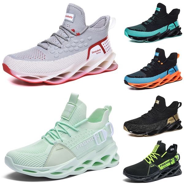 

fashion highs quality men running shoes breathable trainers wolf grey tour yellow teals triple blacks khakis green light brown bronze mens o