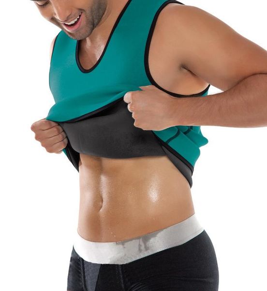 

men's body shapers waist corsets for men shaper trainer cincher zipper shirt corset weight loss tank neoprene vest xs-5xl, Black;brown