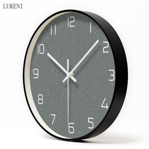

wall clocks black stylish metal clock living room/bedroom/dining roomwall decor home