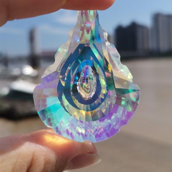 

garden decorations 50mmcrystal suncatcher rainbow chandelier prism parts hanging pendant home diy wedding window decoration figurine ornamen