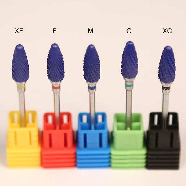 

2pcs/lot nail drill bit ceramic burrs manicure dead skin cleaning art tools1