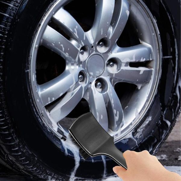 

car sponge tire cleaning detailing brush dual purpose environmental protective wet dry wheel rim for auto wash goods accessories