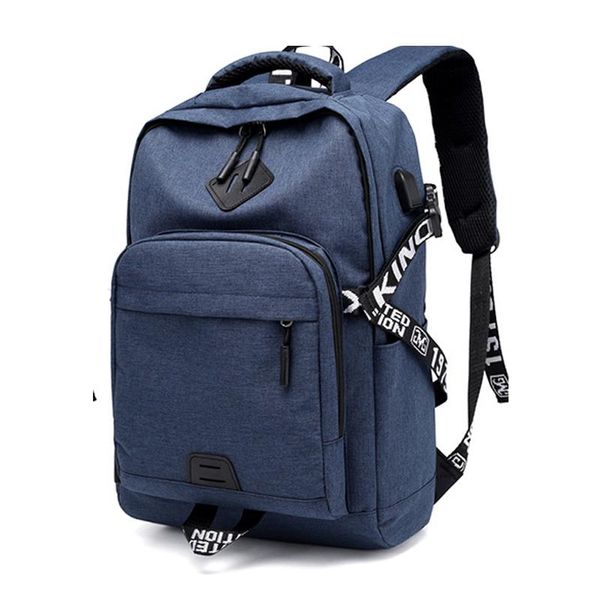 

backpack women 2021 canvas school bags for teenage girls high student men bagpack usb charging