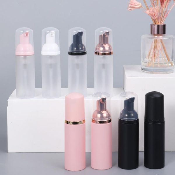 

storage bottles & jars 50ml foaming bottle soap container cosmetic makeup mousse shampoo foam plastic dispenser packaging for cosmetics tool