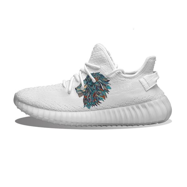 

diy custom mandala lion running sho mh printed mens womens trainers outdoor sports sneakers