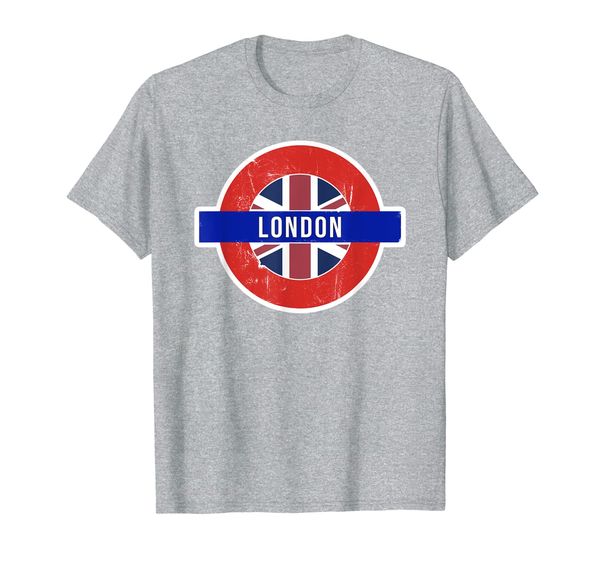 

london uk t-shirt - fun english / british city travel gift, White;black