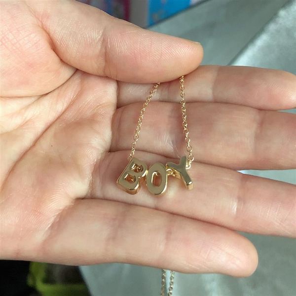 

pendant necklaces fashion tiny dainty initial necklace letter for christmas gift, Silver
