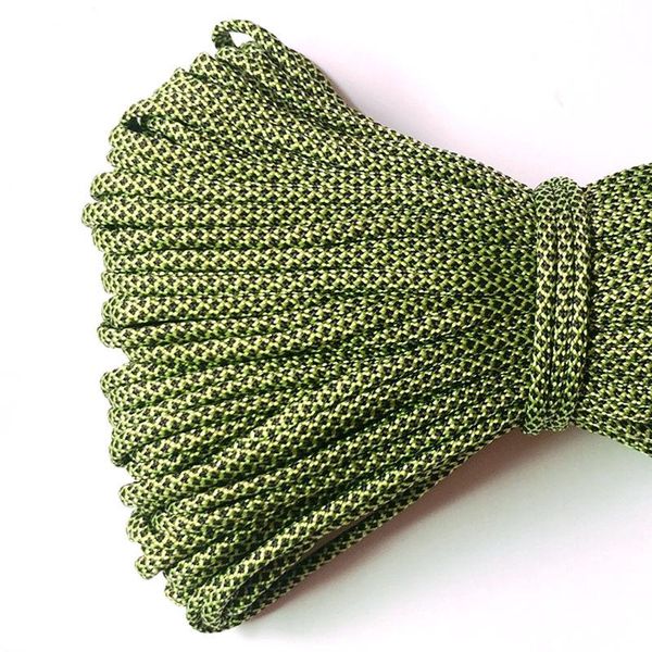 

100meters 4mm 550 paracord parachute cord mil spec type iii 7 strands cores lanyard rope outdoor gadgets
