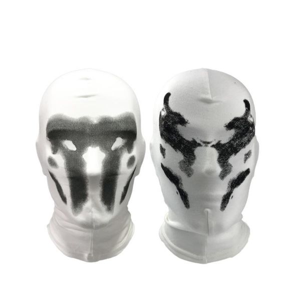 

party masks inkblot mask color change watchmen rorschach walter kovacs cosplay white halloween costume full face headwear