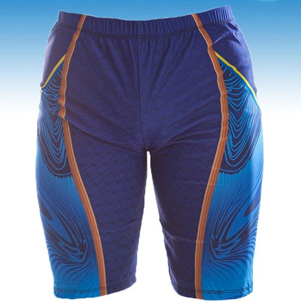 

women's swimwear five-point swimming trunks summer fashion men's beach sports printing tight-fitting high-elastic swim men, White;black