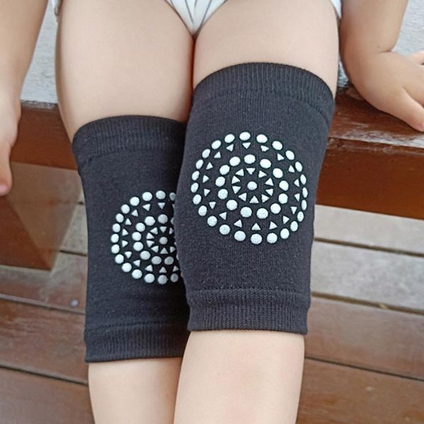 

socks v-tree baby kids knee pad for boys girls safety kneepad leg warmer crawling elbow solid printing protector, Pink;yellow