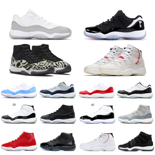 

11 11s basketball shoes men women gamma blue platinum tint metallic silver concord 23 45 space jam bred cap and gown womens mens sneakers tr