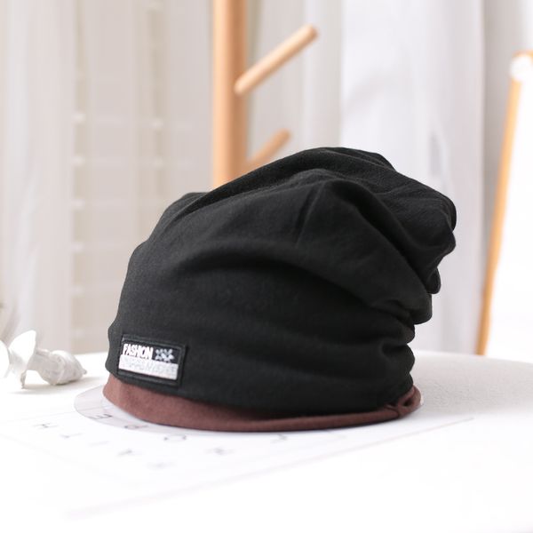 

factory wholesale 50% off hat female spring and autumn winter pile thin air conditioning nightcap headband hat baotou cotton, Blue;gray