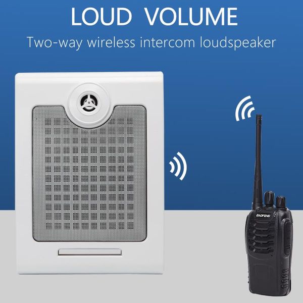 

arrival abbree wireless walkie talkie loudspeakers 400-480mhz uhf two way radio loudspeaker