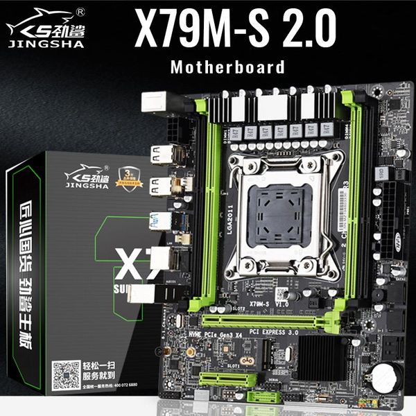 

motherboards x79 chipset motherboard lga2011 usb2.0 2-channel ddr3 64g ram pci-e nvme m.2 ssd support reg ecc memory and xeon e5 processor