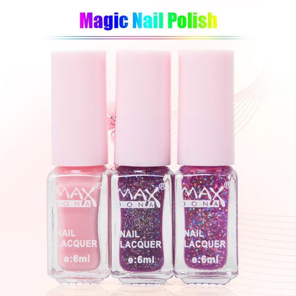 

nail polish 3 pcs diy art long lasting quick drying non-toxic manicure for women maxdonathree-color mpwell