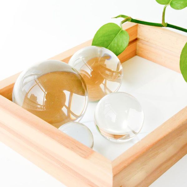 

novelty items custom size 100mm high precision crystal glass ball arts decoration stone
