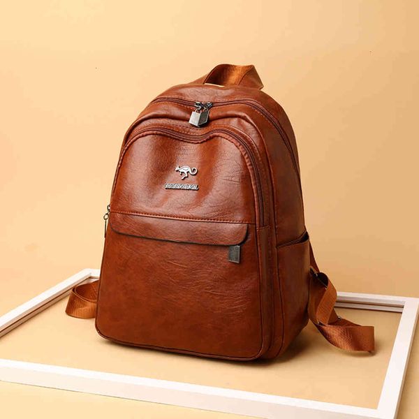 

litchi pattern backpack women 2021 fashion large capacity outdoor travel trend backpack