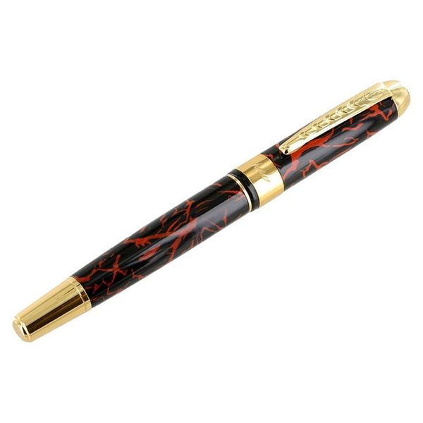 

fountain pens jinhao 250 flame pattern pen (red)