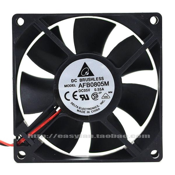 

fans & coolings original table up to 8025 5v dual ball fan 8 cm 8cm usb router afb0805m