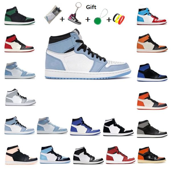 

designer jumpman 1 1s man women basketball shoes men womens comfortable elastic mid barely rose green crimson tint toe purple pulse white me