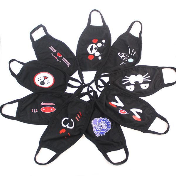 

face black mask, funny dustproof printing mask
