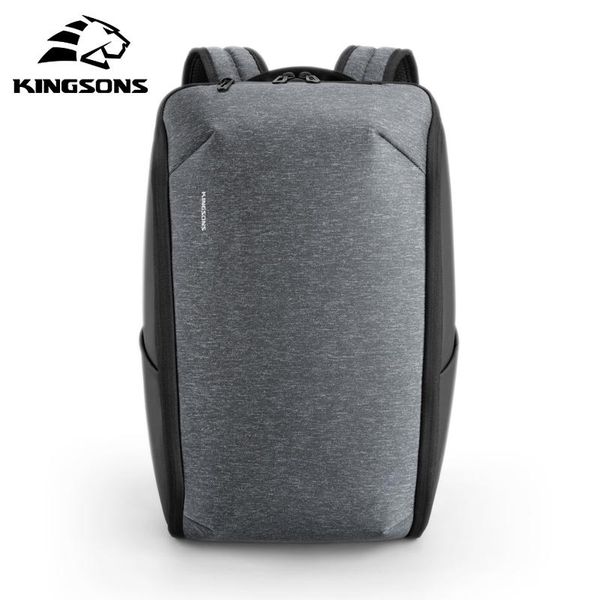 

backpack kingsons style men 15.6" lapschool backpacks for teenager fashion male waterproof travel anti-thief luggage bag boy girl