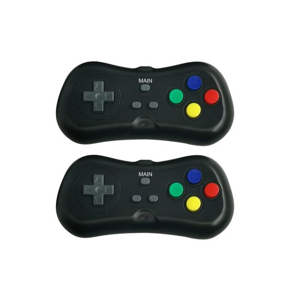 

wireless super mini built-in 638 games tv video console 2.4g with double gamepad handheld player for kids gift portable game players