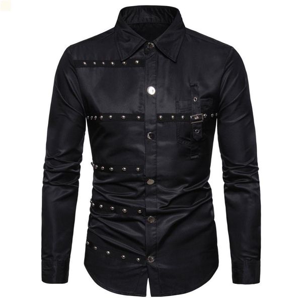 

men's t shirts 2021 vintage clothes man crop camisas de hombre fashion men clothing simplicity dress collared designers mens polo shirt, White;black