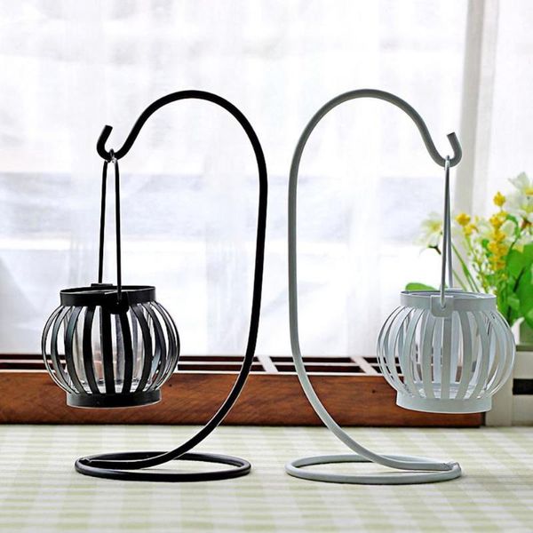

candle holders multipurpose candlestick hollow lantern shape candlelight holder wrought iron stand decorative for wedding