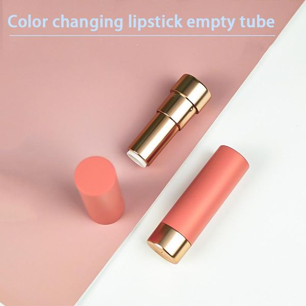 

storage bottles & jars orange lipstick tube refillable container bottle protable cosmetic packaging 1/5/10pcs