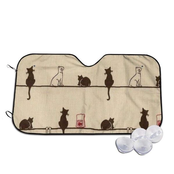 

car sunshade windshield cat cute sun shade sunshade,auto visor