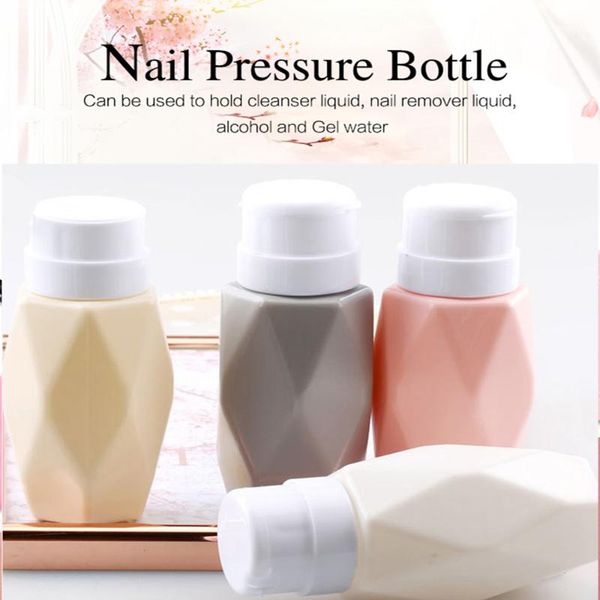 

storage bottles & jars 200/35ml rhombus refillable clean bottle pressure pump dispenser liquid container travel