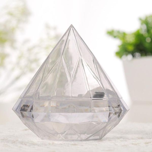 

gift wrap 12 pcs diamond shaped candy boxes thicken ps wedding favors birthday party decorating ornament container (7x7cm,