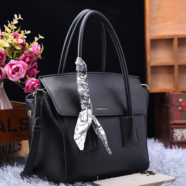 

evening bags 100% genuineleather tote for women 2021 fashion all-match portable messenger bag luxury designer handbags