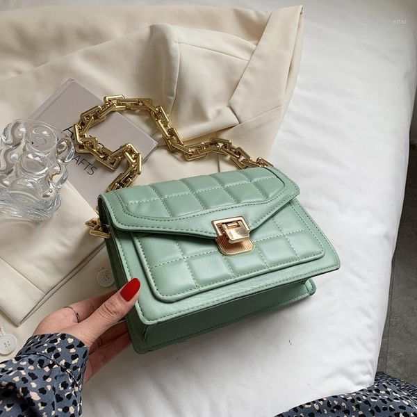 

evening bags annsleo luxury design fashion acrylic women chain shoulder bag embroidery thread 2021 winter retro texture messenger1