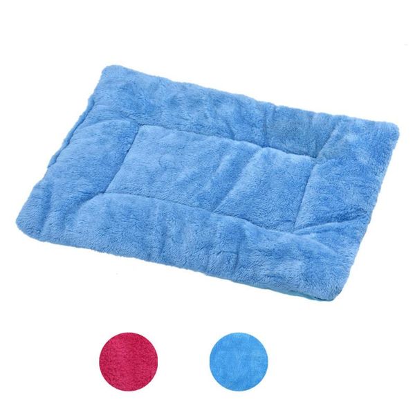 

dog blanket pet cushion cat bed soft warm sleep mat kennels & pens