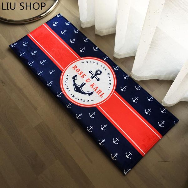 

carpets liu anchor living room bedroom carpet fleece kitchen bathroom sailor mat long absorbent non slip rug mediterranean style home