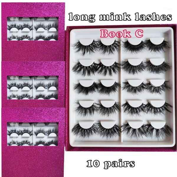 

lashbook eyelashes bulk 25mm lashes mink wholesale natural 3d dramatic1