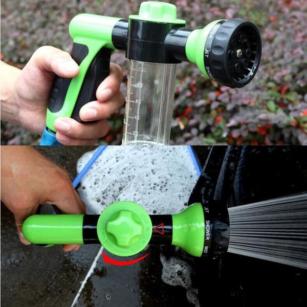 

watering equipments car garden dual purpose high pressure washing nozzle foam