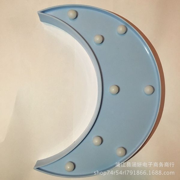 

led moon night modeling children's bedroom decorative lamp ins