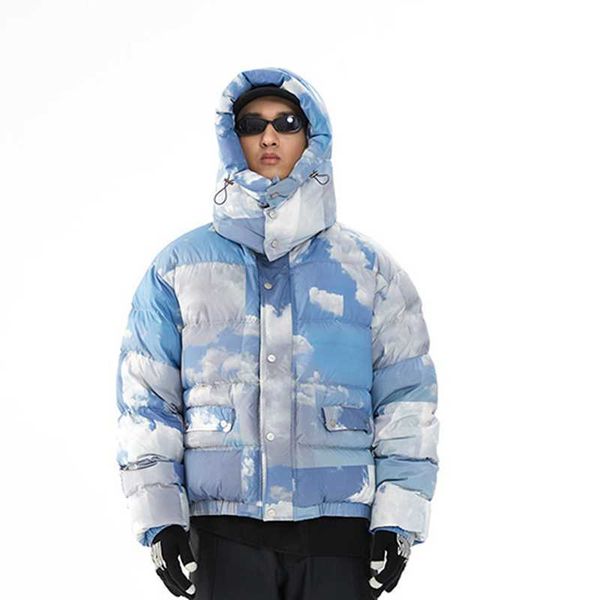 

men ultra light thick duck down winter jacket coat, Black
