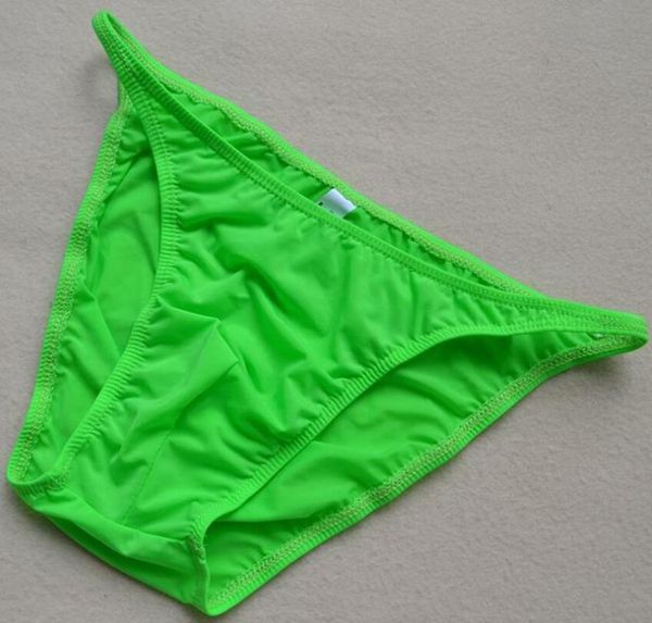 

breathable mens nylon briefs underwear men male thin low-waist fashion design bikini underpants, Black;white