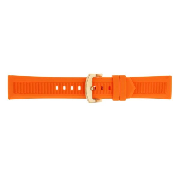 

watch bands silicon band 19,20, 21,22mm wristwatch strap replacement, Black;brown