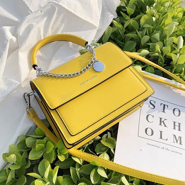 

shoulder bags elegant female square tote bag 2021 fashion pu leather women's designer handbag travel messenger