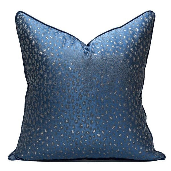 

cushion/decorative pillow lan jingze home decorative blue cushion cover pillowcase jacquard sofa living room 30x50cm/45x45cm/50x50cm
