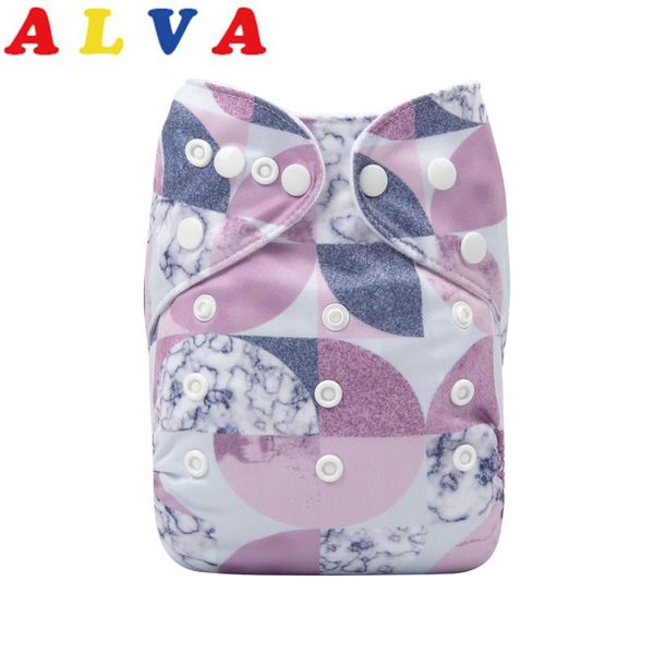 

arrival alvababy digital printed cloth diapers baby with insert