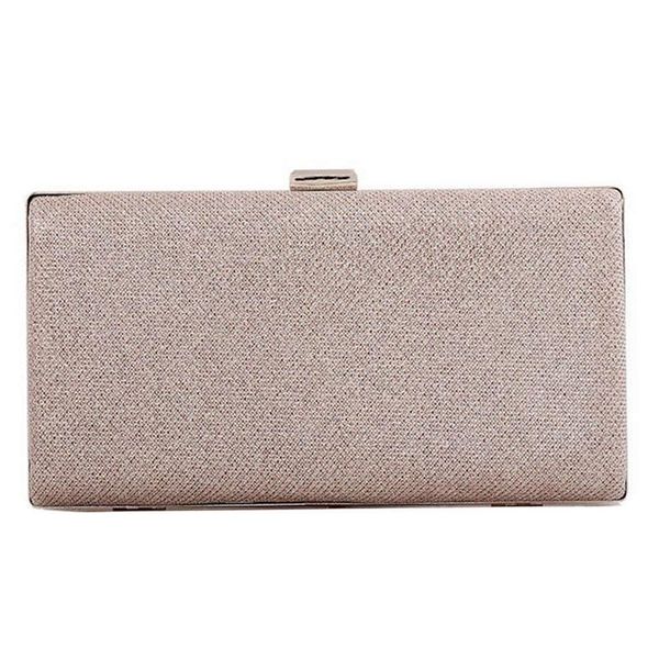 

woman evening bag women diamond rhinestone clutch crystal day square shape hard shell, champagne bags